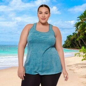 LIVI Active blue tank top